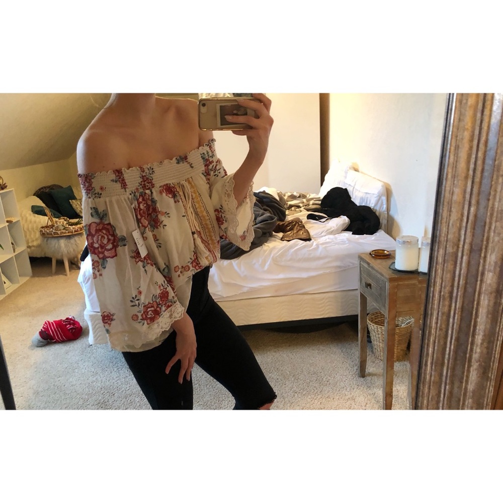Off shoulder top